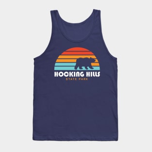 Hocking Hills State Park Bear Sunset Tank Top